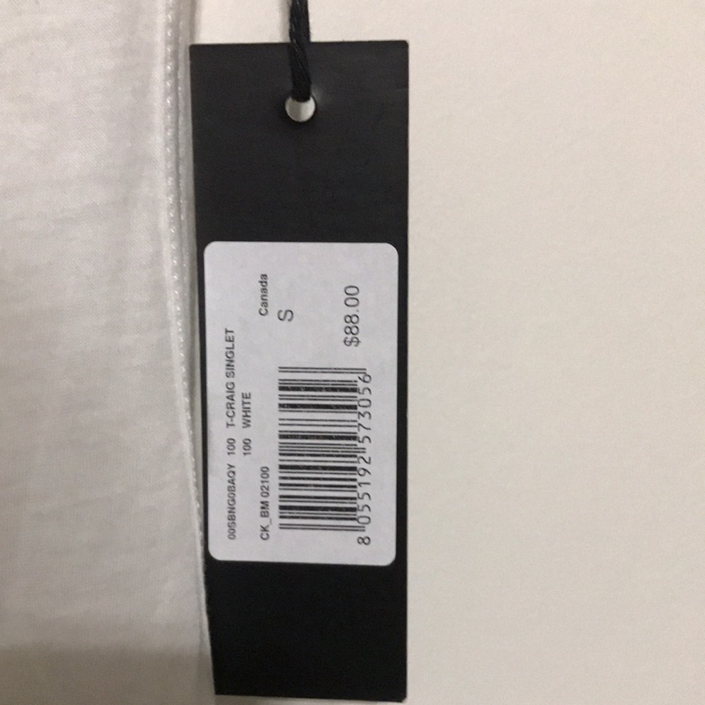 SOLD Diesel | Craig singlet white tank top | NWT - Picture 4 of 8
